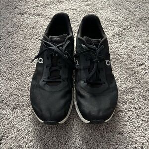 On Running Black Athletic Shoes